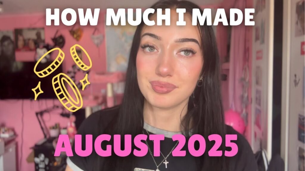 How much i made in August 2025 selling feet pictures and doing findom