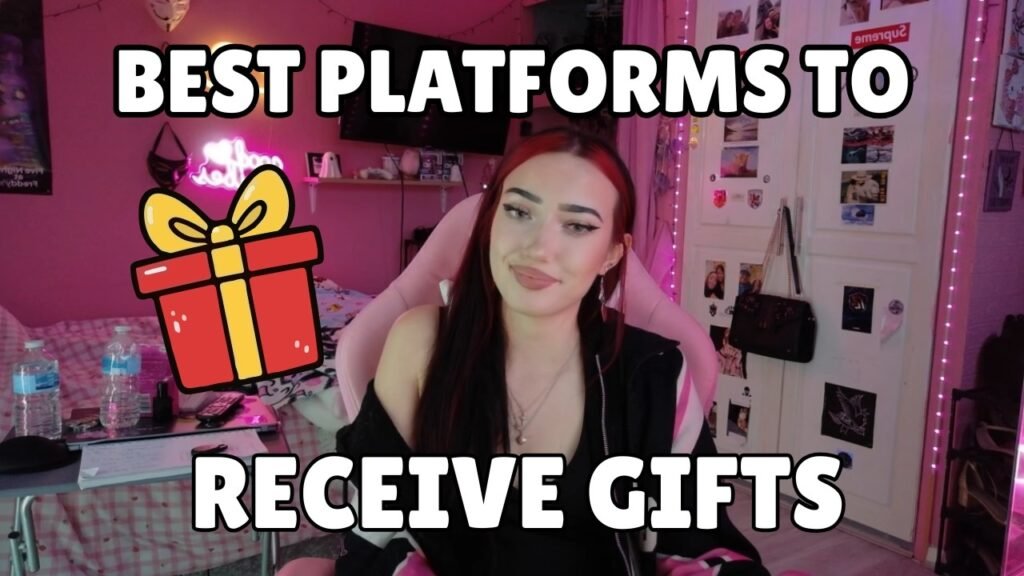 Which platform is best to receive gifts from fans